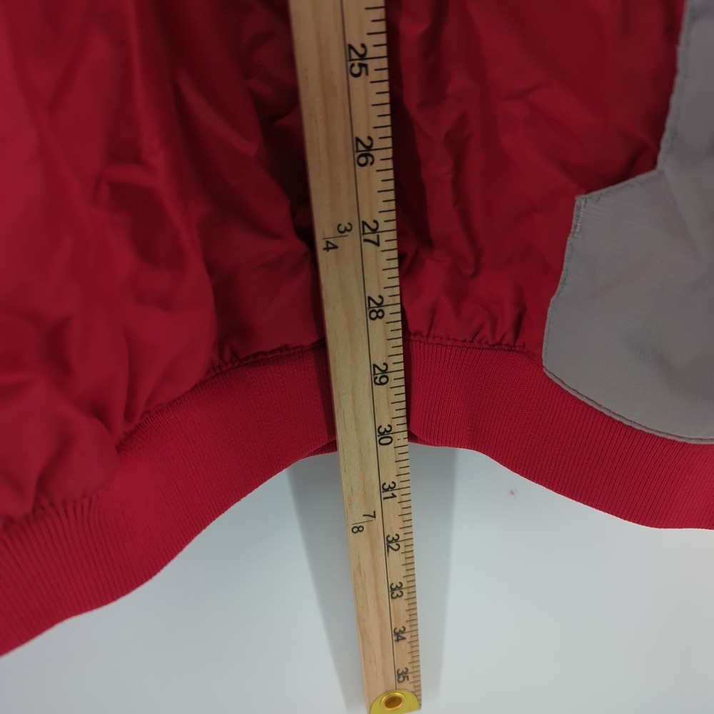 Vintage Ohio State Buckeyes Jacket XL‎ Nike Pullover Windbreaker Center Swoosh - Picture 11 of 15